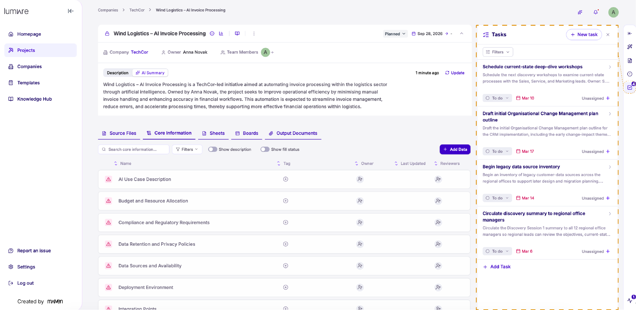 Tasks — Lumiare screenshot 59